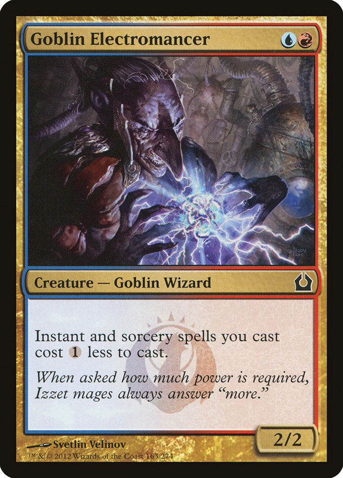 Goblin Electromancer [Return to Ravnica] [Foil]