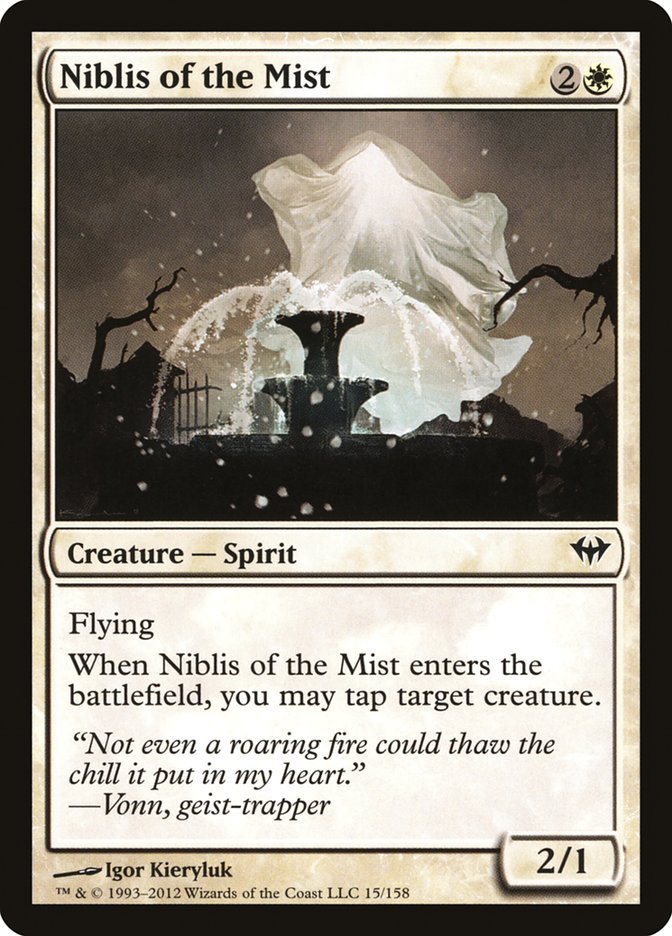Niblis of the Mist [Dark Ascension] [Foil]