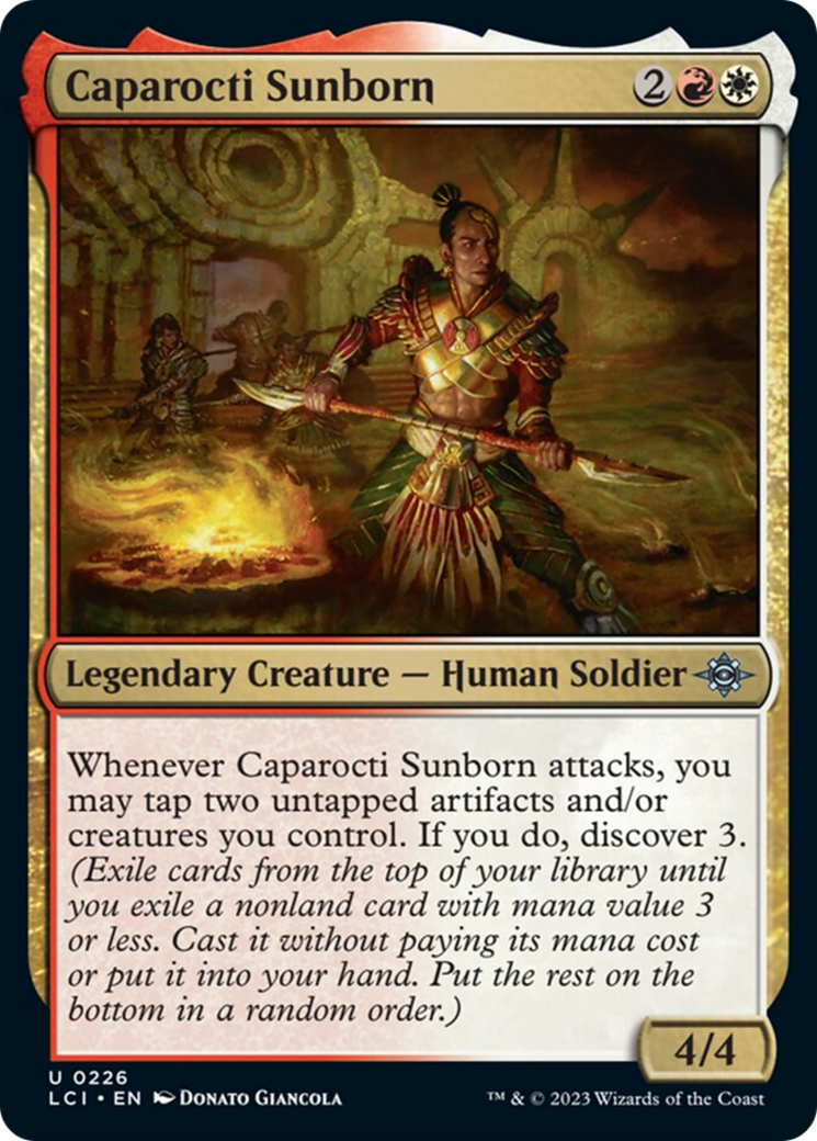 Caparocti Sunborn [The Lost Caverns of Ixalan] [Foil]
