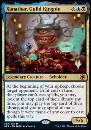 Xanathar, Guild Kingpin (Promo Pack) [Dungeons & Dragons: Adventures in the Forgotten Realms Promos] [Foil]