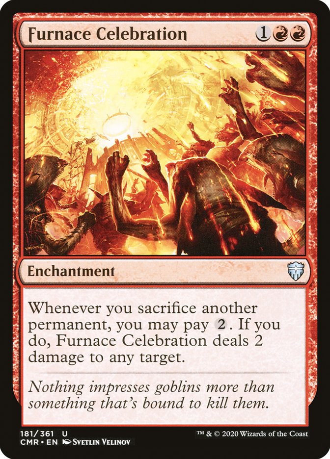 Furnace Celebration [Commander Legends] [Foil]