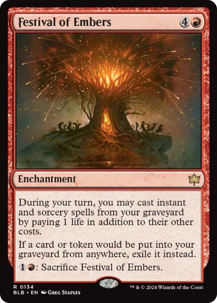 Festival of Embers [Bloomburrow] [Foil]