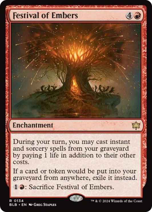Festival of Embers [Bloomburrow] [Foil]