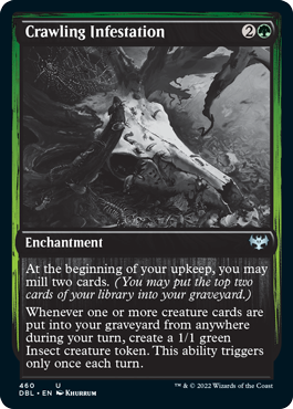 Crawling Infestation [Innistrad: Double Feature] [Foil]