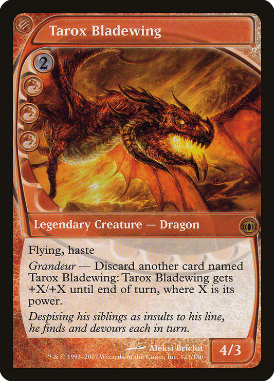 Tarox Bladewing [Future Sight] [Foil]