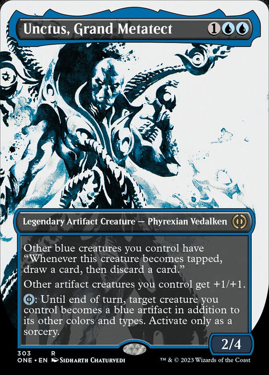 Unctus, Grand Metatect (Borderless Ichor) [Phyrexia: All Will Be One] [Foil]
