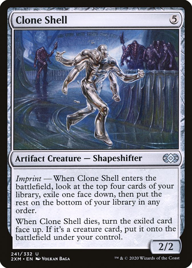 Clone Shell [Double Masters] [Foil]