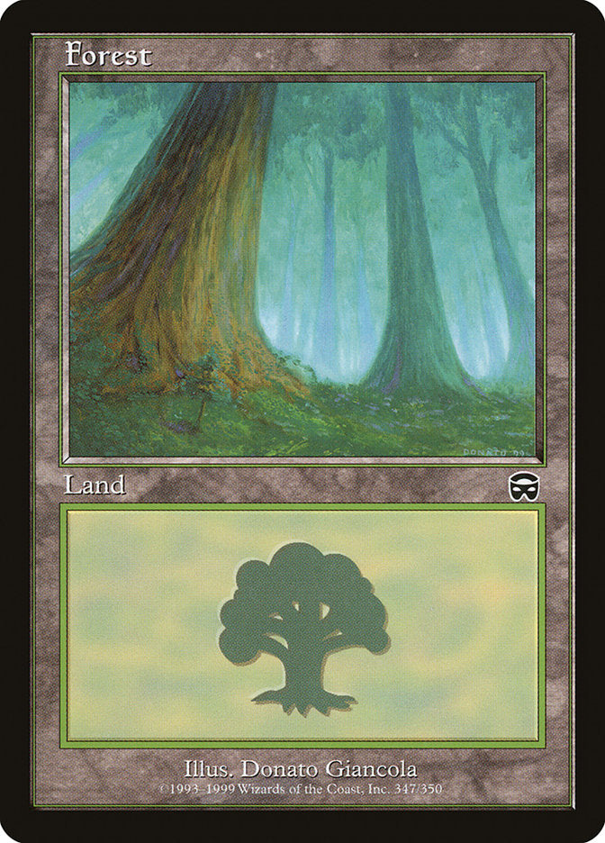 Forest (347) [Mercadian Masques] [Foil]