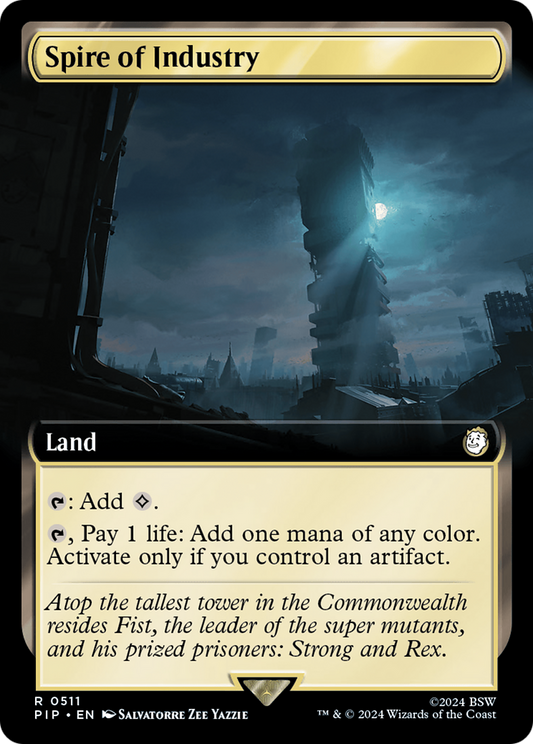Spire of Industry (Extended Art) [Fallout] [Foil]