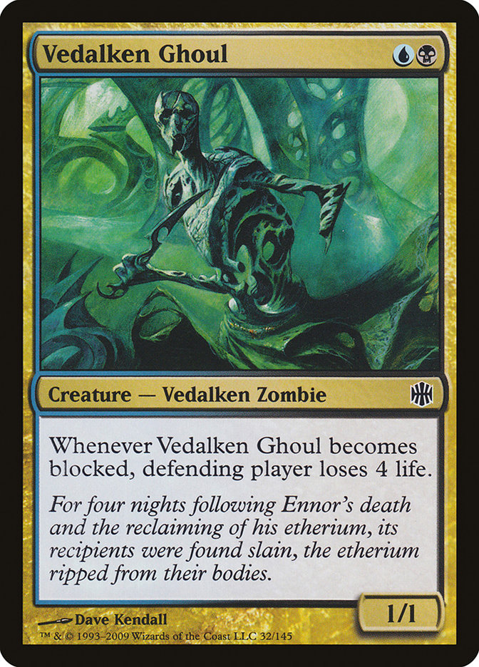 Vedalken Ghoul [Alara Reborn] [Foil]