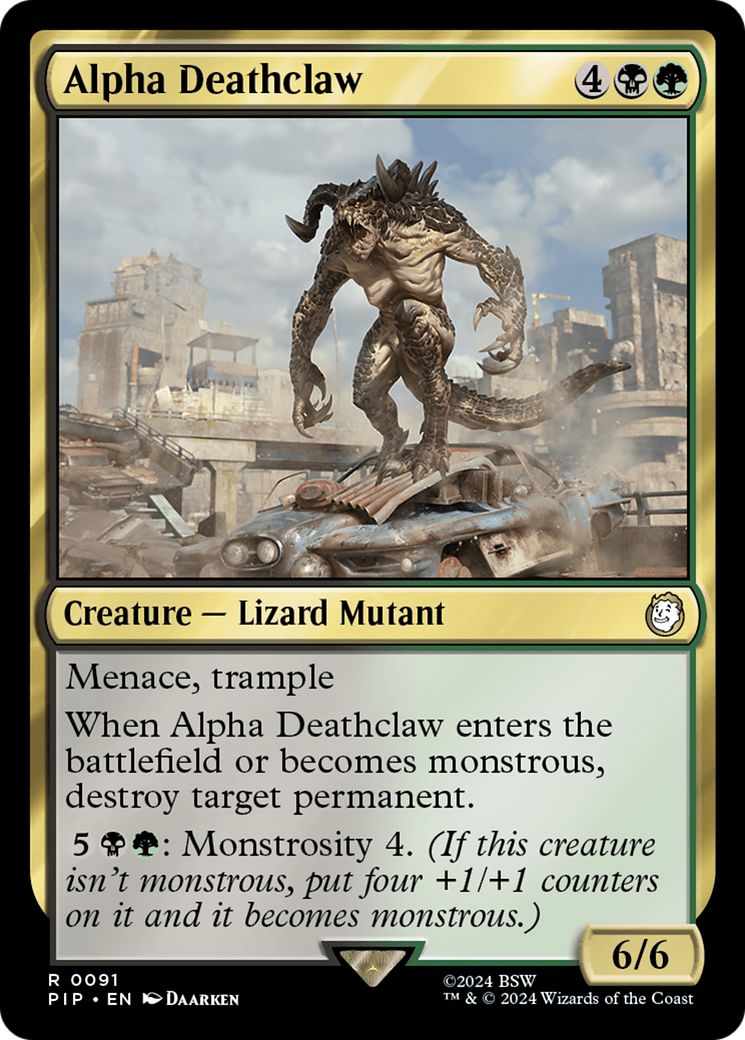 Alpha Deathclaw [Fallout] [Foil]