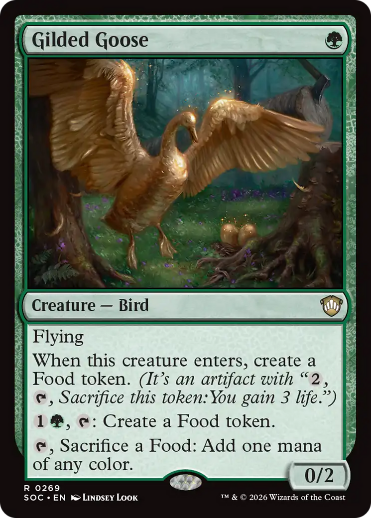 Gilded Goose [Secrets of Strixhaven Commander] [Foil]