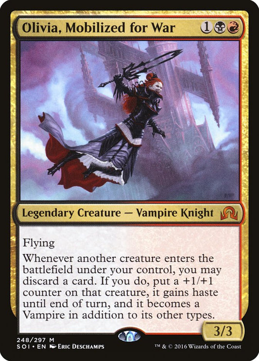 Olivia, Mobilized for War [Shadows over Innistrad]