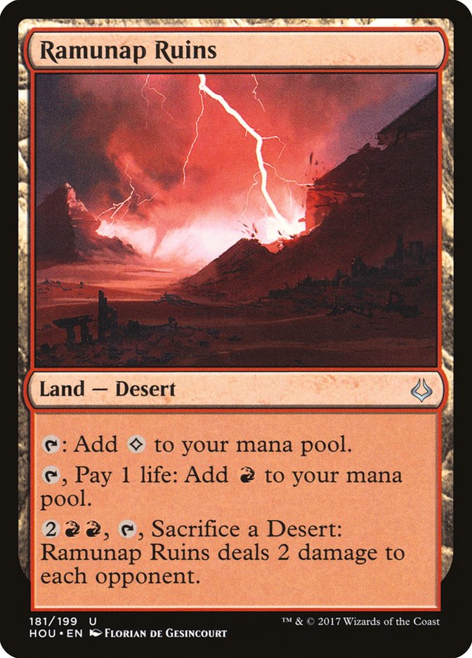 Ramunap Ruins [Hour of Devastation] [Foil]