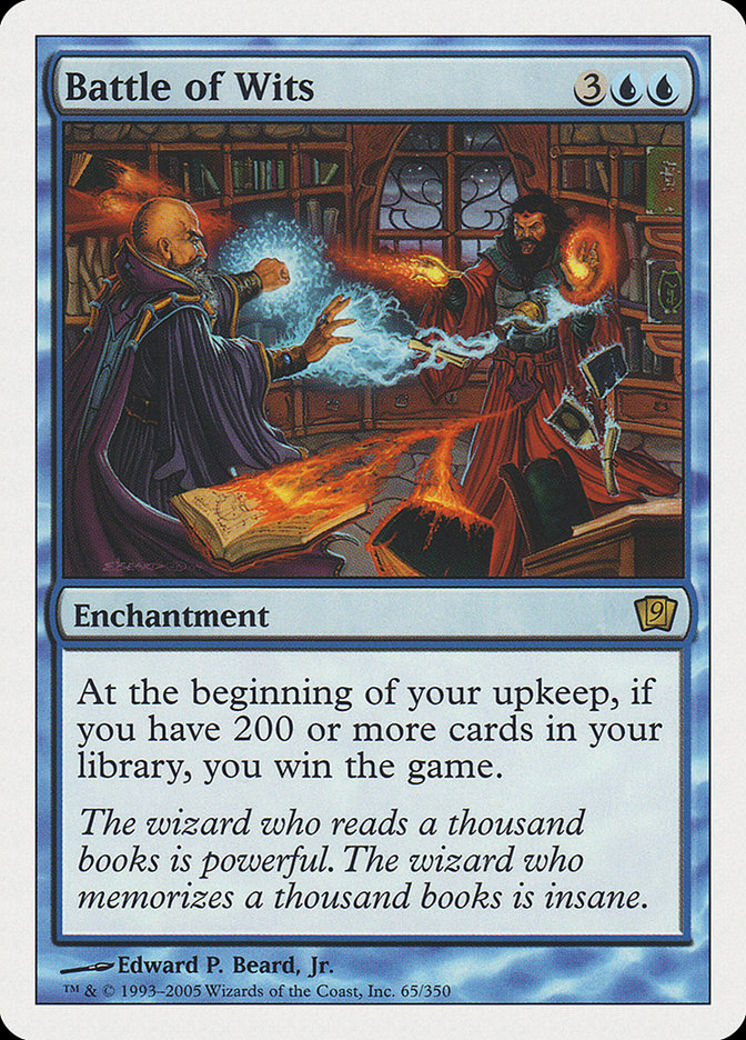 Battle of Wits [Ninth Edition] [Foil]