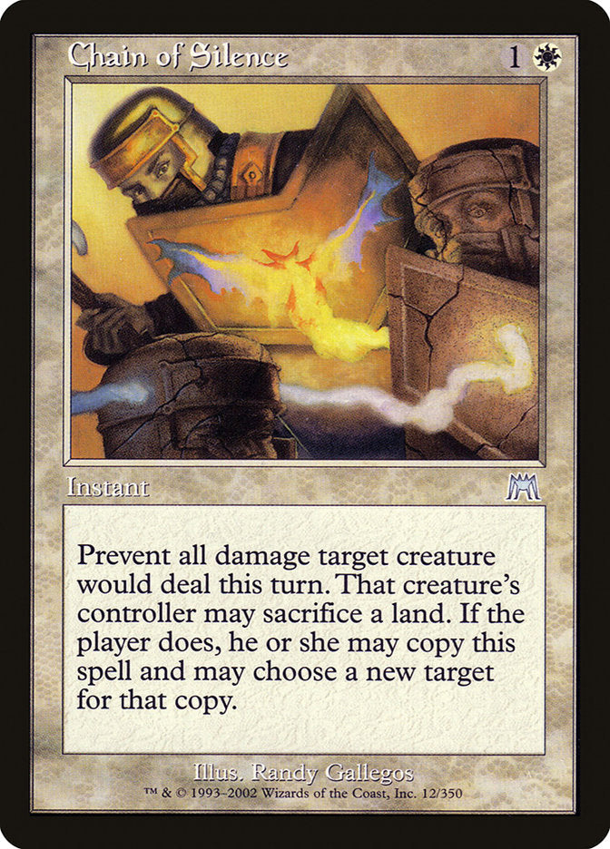 Chain of Silence [Onslaught] [Foil]