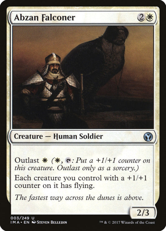 Abzan Falconer [Iconic Masters] [Foil]