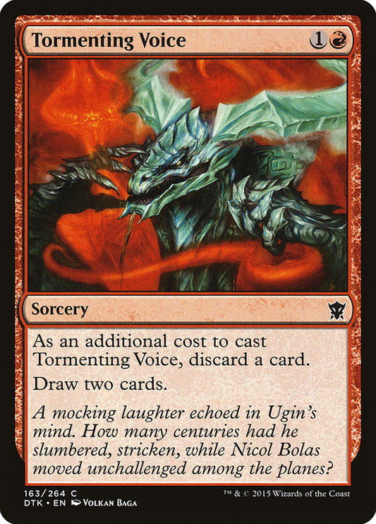 Tormenting Voice [Dragons of Tarkir] [Foil]