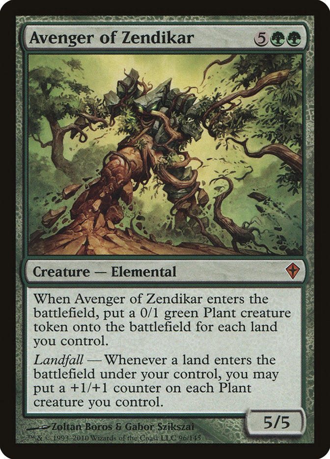 Avenger of Zendikar [Worldwake] [Foil]