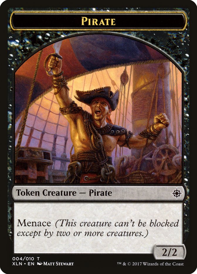Pirate Token [Ixalan Tokens] [Foil]
