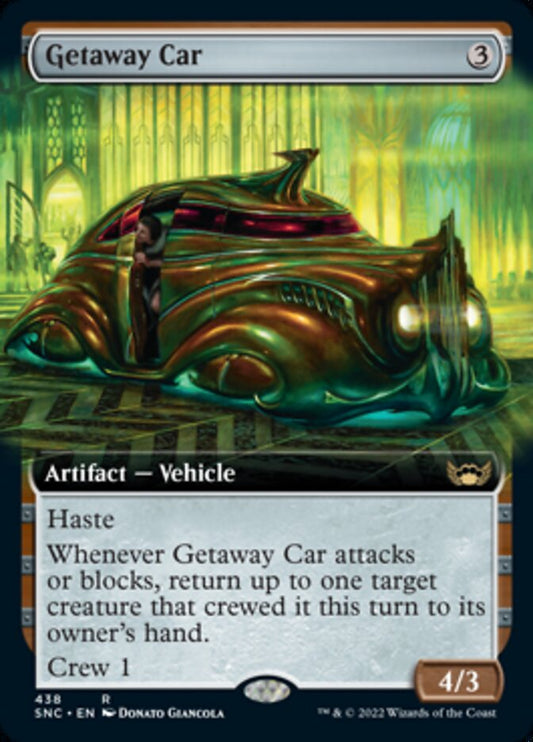 Getaway Car (Extended Art) [Streets of New Capenna] [Foil]