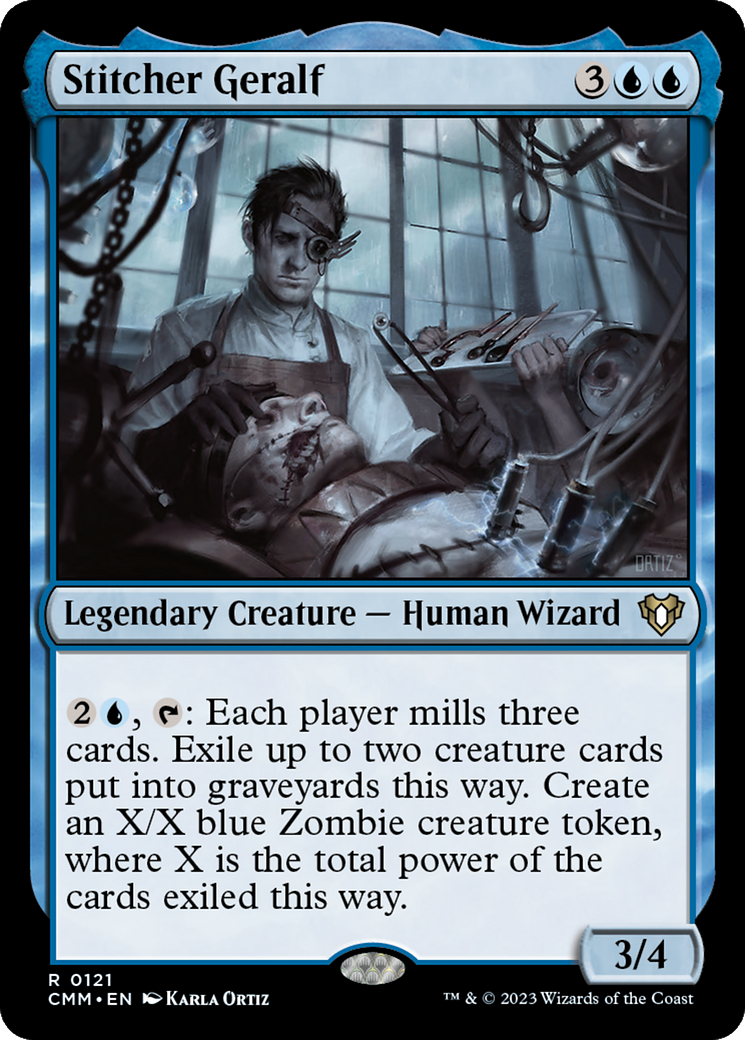 Stitcher Geralf [Commander Masters] [Foil]