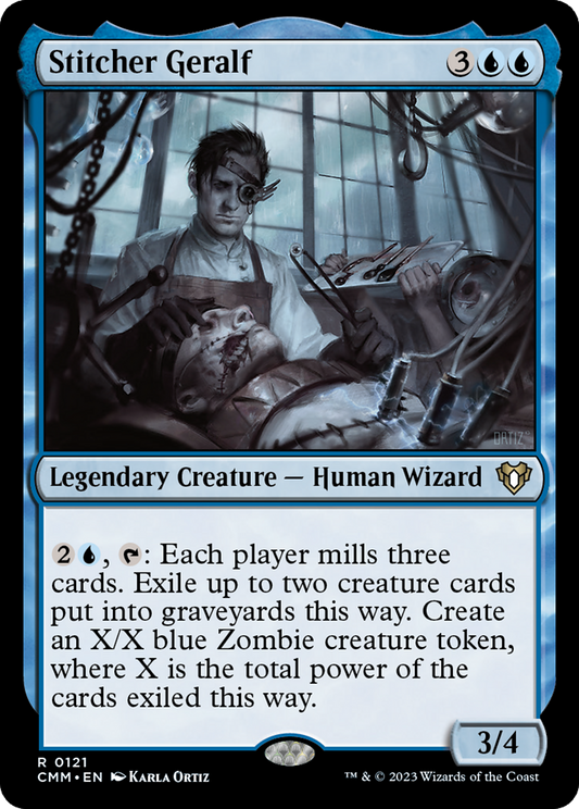 Stitcher Geralf [Commander Masters] [Foil]