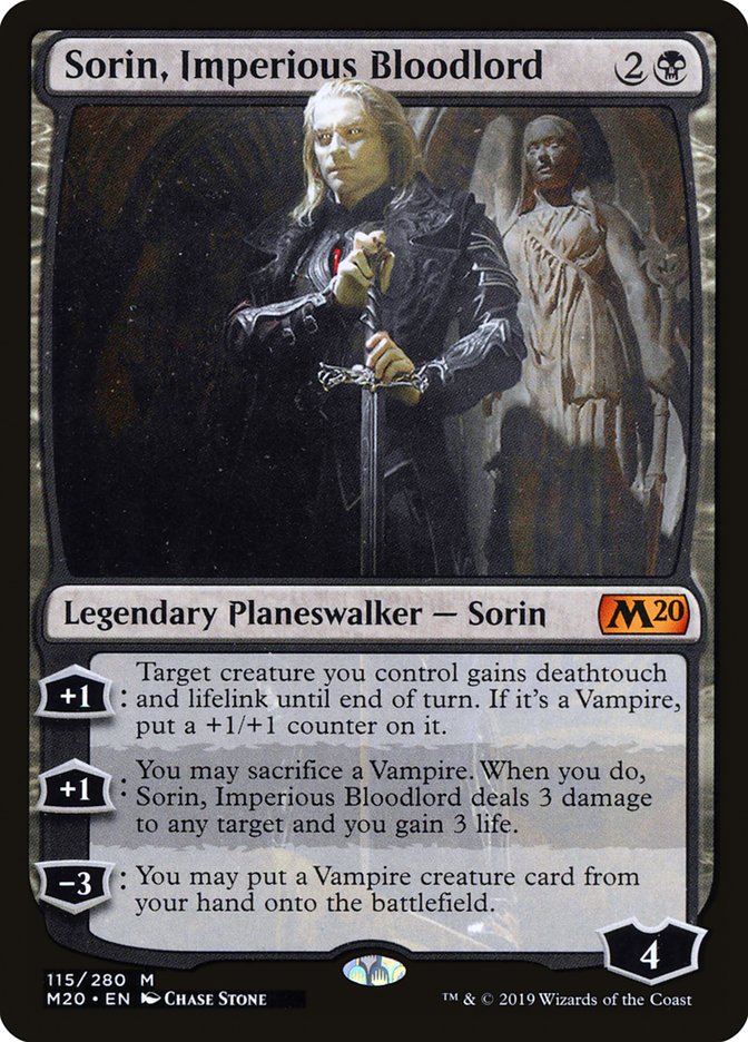 Sorin, Imperious Bloodlord [Core Set 2020] [Foil]