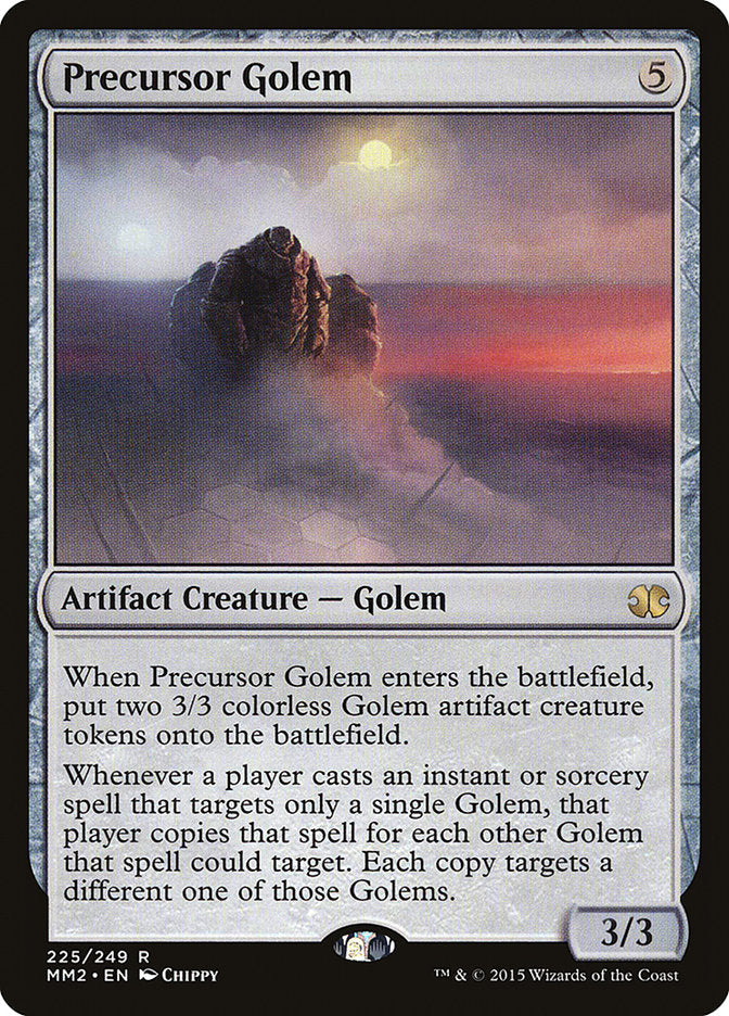 Precursor Golem [Modern Masters 2015] [Foil]