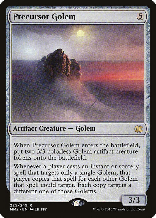 Precursor Golem [Modern Masters 2015] [Foil]
