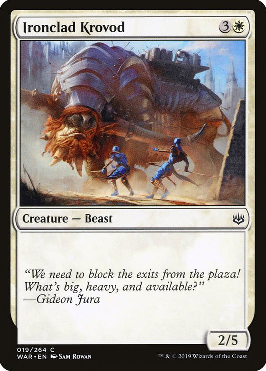 Ironclad Krovod [War of the Spark] [Foil]