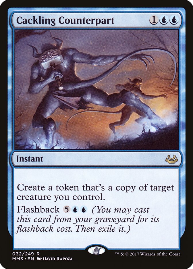 Cackling Counterpart [Modern Masters 2017] [Foil]