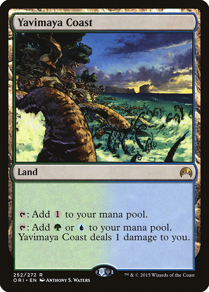 Yavimaya Coast [Magic Origins] [Foil]