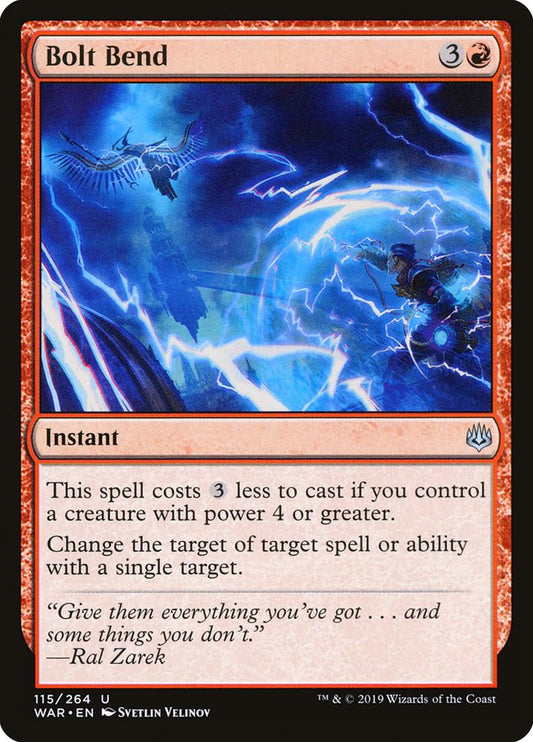 Bolt Bend [War of the Spark] [Foil]