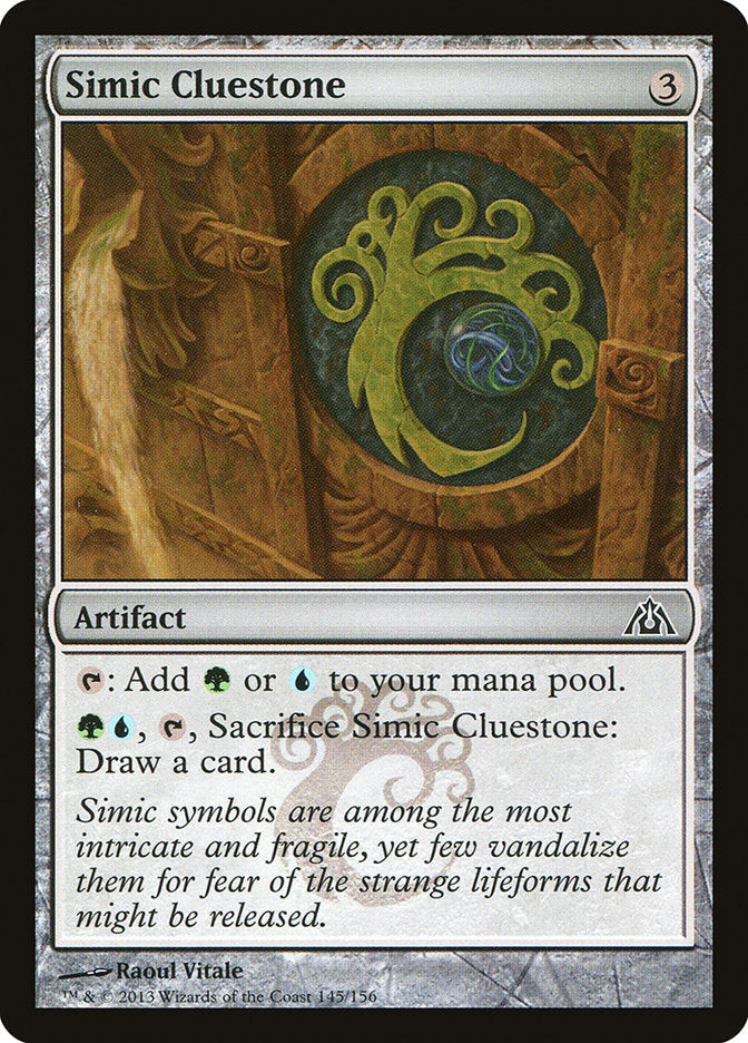 Simic Cluestone [Dragon's Maze] [Foil]