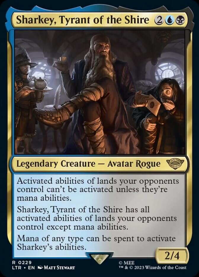 Sharkey, Tyrant of the Shire [The Lord of the Rings: Tales of Middle-Earth] [Foil]