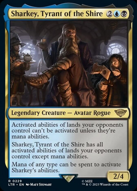 Sharkey, Tyrant of the Shire [The Lord of the Rings: Tales of Middle-Earth] [Foil]