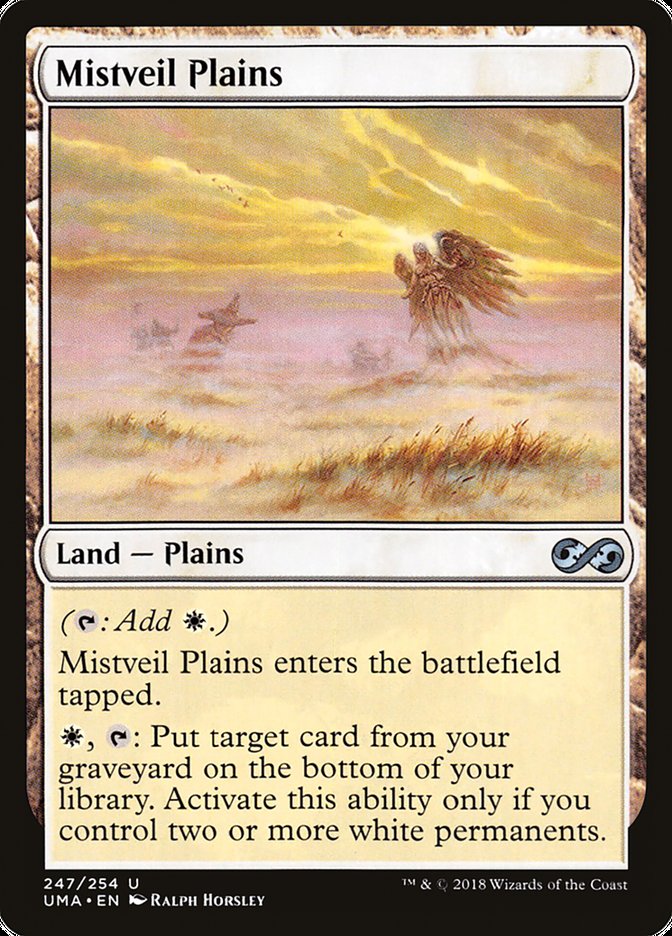 Mistveil Plains [Ultimate Masters] [Foil]