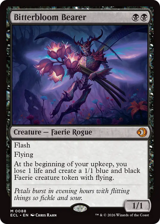 Bitterbloom Bearer [Lorwyn Eclipsed] [Foil]