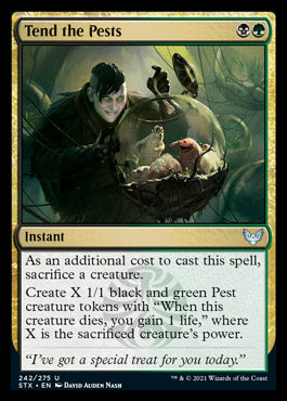 Tend the Pests [Strixhaven: School of Mages] [Foil]