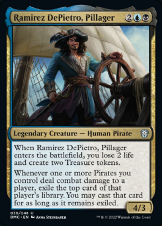 Ramirez DePietro, Pillager [Dominaria United Commander] [Foil]