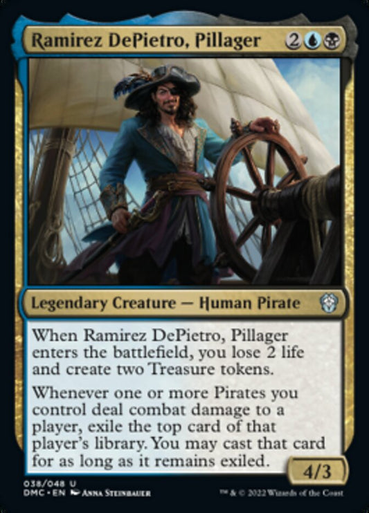 Ramirez DePietro, Pillager [Dominaria United Commander] [Foil]