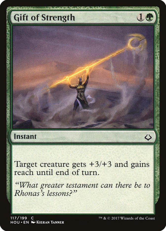 Gift of Strength [Hour of Devastation] [Foil]
