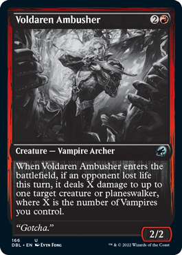 Voldaren Ambusher [Innistrad: Double Feature] [Foil]