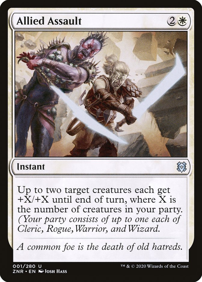 Allied Assault [Zendikar Rising] [Foil]