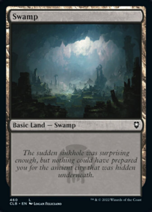Swamp (460) [Commander Legends: Battle for Baldur's Gate] [Foil]