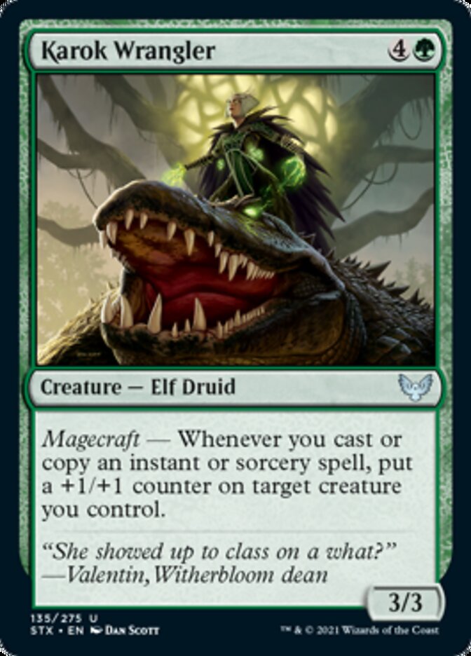 Karok Wrangler [Strixhaven: School of Mages] [Foil]