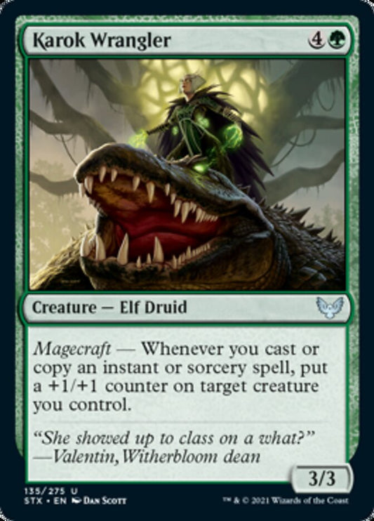 Karok Wrangler [Strixhaven: School of Mages] [Foil]