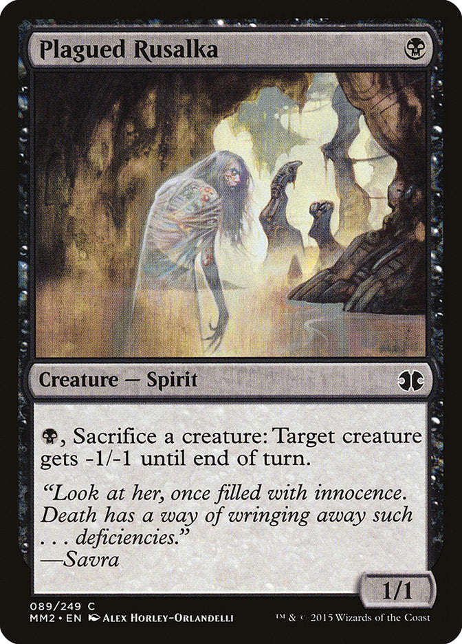 Plagued Rusalka [Modern Masters 2015] [Foil]