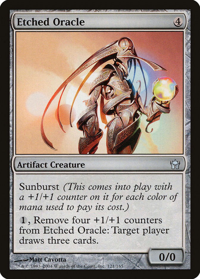 Etched Oracle [Fifth Dawn] [Foil]